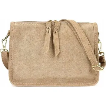 Kabelka Beltimore kabelka přes rameno přírodní kůže béžová