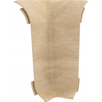 Vnitřní roh Vilo PVC 4 x 55, délka 10 cm, dub