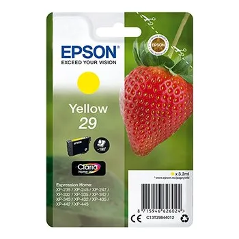 Počítač Epson originální ink C13T29844022, T29, yellow, 3,2ml, Epson Expression Home XP-235,XP-332