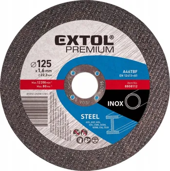 Řezný kotouč Extol Premium Řezací kotouč na ocel, 150x1,6x22,2 mm