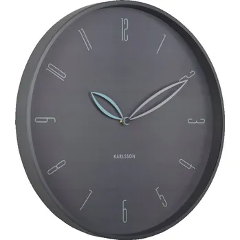 Hodiny Nástěnné hodiny Petals šedé