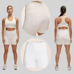 Dámské legíny Casall Grace High Waist Hot Pant bílé M