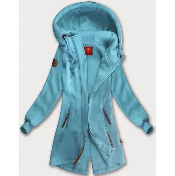 Dámská mikina Milena termo ponožky se stříbrným vzorem modré, odstíny modré XXL (44) i392_25442-48