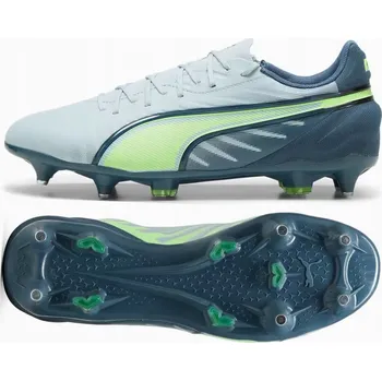 Kopačky PUMA KING MATCH MXSG (42,5) Pánské kopačky béžové - šroubovací