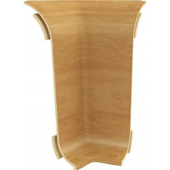 Vnitřní roh Vilo PVC 4 x 55, délka 10 cm, dub