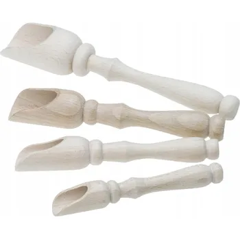 Vrták Dřevěné naběračky Peewit 4 ks