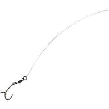 Rybářský háček Háčky Carp'R'Us Ready Ronnie Rig Predator na dno, s návazcem, protihrotem, 2 ks