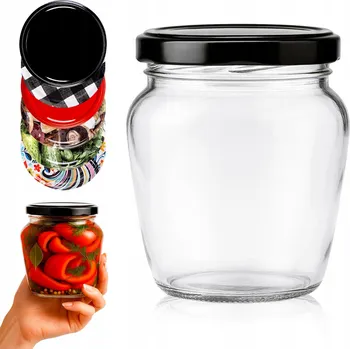 Sklenice Sklenice s víčkem Superbutelki prům. 82 mm 1 ks