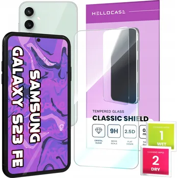 Tvrzené Sklo pro Samsung Galaxy S23 FE (9H tvrdost, 2.5D ploché, ochranná fólie)