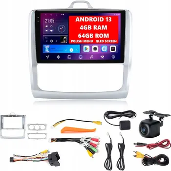 Autorádio Autorádio PEERCE 2-DIN s CarPlay a Android Auto, 4GB/64GB