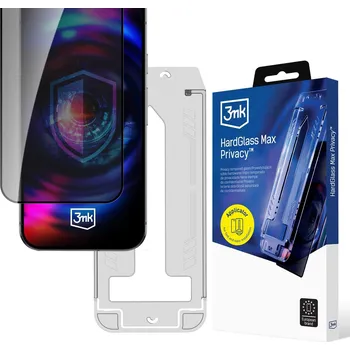 Telefonní příslušenství 3mk tvrzené sklo HardGlass Max Privacy FrameFit pro Apple iPhone 13 Pro Max/14 Plus