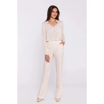 Dámské kalhoty Dámské kalhoty se širšími nohavicemi STYLOVE, XXL i240_200372_2:XXL