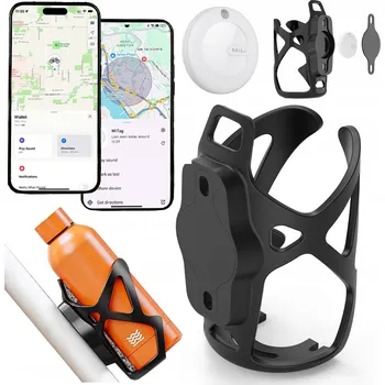 IP kamera GPS lokátor MiTag MiLi s držákem na kolo pro lahev na pití DUO Android iOS APPLE