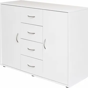 Komoda Komoda IDEA nábytek 106 x 35 x 82 cm bílá