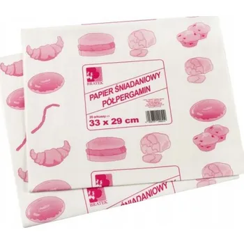 Obraz Svačinový papír Bratek 33x29 cm 20 kusů