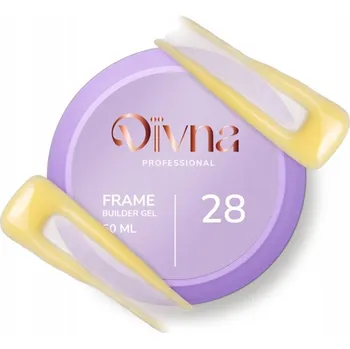 Lak na nehty DIVNA Frame Builder Gel 28 50 ml stavební gel barevný na nehty