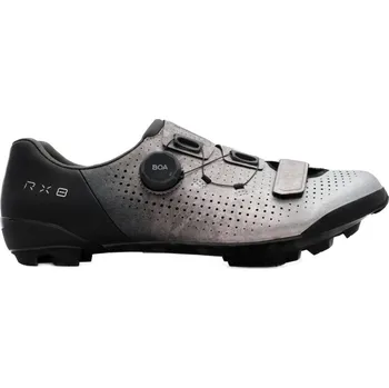 Pánská sportovní obuv Tretry Shimano SH-RX801 pánské stříbrná 44