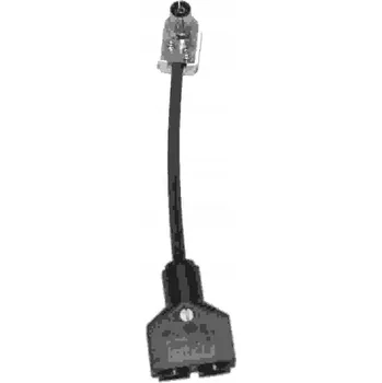 Anténní rozbočovač pasivní PAV Rozbočka TV úhlová / 2 TV zásuvky 2