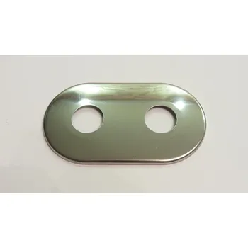 Ventil Krycí rozeta dvojitá nerezová ocel pro ventily Fi25