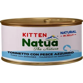 Krmivo pro kočku Natua Kitten Tuňák se Sardinkou v Želé 85g
