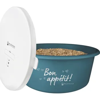 Krmivo pro koně WALDHAUSEN Miska na müsli Waldhausen, 5 l, petrol blue