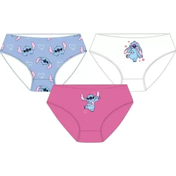 Dámské spodní prádlo Dívčí kalhotky Lilo a Stitch 5233D021 3 ks mix barev