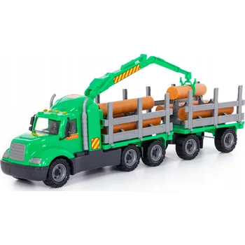 autíčko Nákladní auto na dřevo Polesie 55675