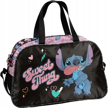 Školní taška Paso Lilo & Stitch velká sportovní s nastavitelným popruhem