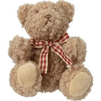 plyšák Plyšový medvídek 10 cm karamelový