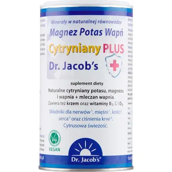Dr. Jacob's Doplněk stravy hořčík draslík vápník citráty plus 300 g