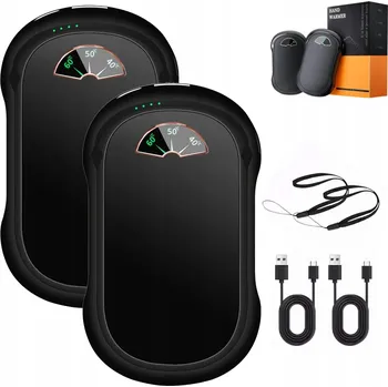 Ohřívač vody Elektrický Ohřívač Rukou Powerbank 2v1 (2 kusy)