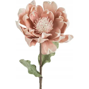 umělá květina Umělá květina dekorativní 68 cm světle růžová z EVA pěny