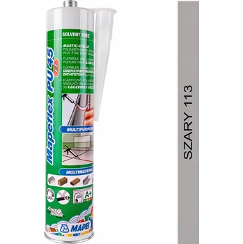 Tmel Těsnicí tmel Mapei šedý 300 ml polyuretanový, odolný proti plísním a mrazu