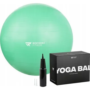 Gymnastický míč GYMNASTICKÝ MÍČ GYMNASTICKÝ REHABILITAČNÍ FITNESS PUMPA 75 CM ROCKERZ
