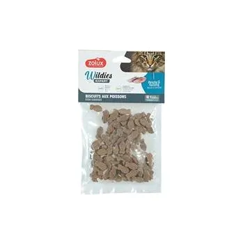 Pamlsek pro kočku Pochoutka WILDIES rybí sušenky Zolux 50 g