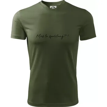 Pánské tričko Matematika - máš to spočítaný - Pánské triko Fantasy sportovní (dresovina) - 2XL ( Khaki )