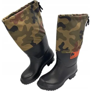 Pracovní obuv Gumofilky s límcem BIZON FOREST - Guma 100% - vel.