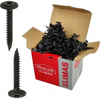 Šroub Šrouby s podložkou fosfátované 4,2x16 černé WPF Wkręt-met 1000 ks