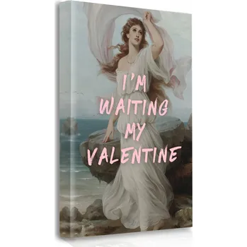 Obraz OBRAZ NA PLÁTNĚ VTIPNÉ TEXTY 50x70 DO OBÝVÁKU, LOŽNICE