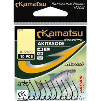 Rybářský háček Háčky na plováky s protihrotem Kamatsu Akitasode 10 ks