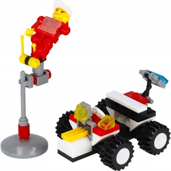 ostatní stavebnice HRAČKY STAVEBNICE pro DĚTI 6+ 60 dílků sada VESMÍRNÁ VOZIDLA alleBLOX