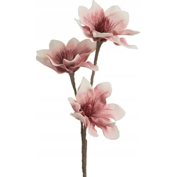 umělá květina Umělá květina dekorativní 74 cm růžová z plastové pěny