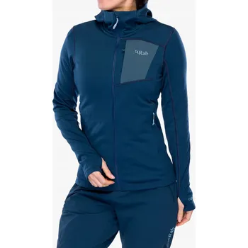 Dámská mikina Mikina s kapucí dámská Rab Superflux Hoody - tempest blue 10 (S)