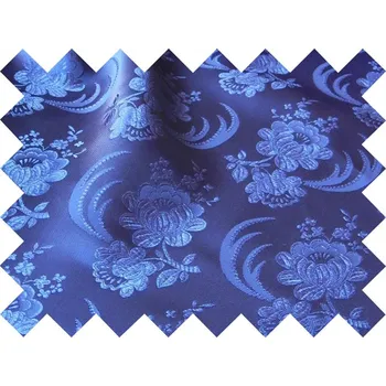 HEDVA ČESKÝ BROKÁT Vzorek brokátu Ondrin KVĚT RATOLEST modrá | 55