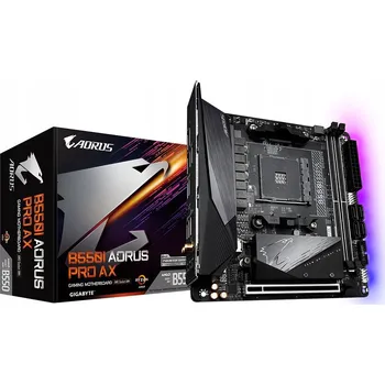 Základní deska Základní deska Gigabyte B550I AORUS PRO AX mini ITX AMD Ryzen AM4 2x DDR4