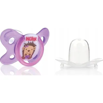 dudlíky Anatomický ortodontický silikonový Dudlík Nuby 0+