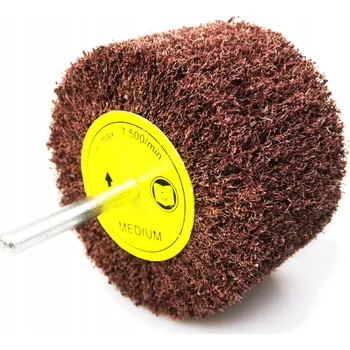 Brusný kotouč BRUSNÝ KOTOUČ Z NETKANÉ TEXTILIE NA STOPCE 80x50x6 MEDIUM