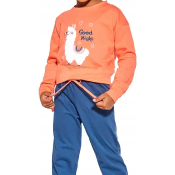 Dívčí pyžamo Cornette pyžamo červené velikost 134