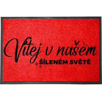 Hotová rohožka z plastu, PVC 60 x 40 cm