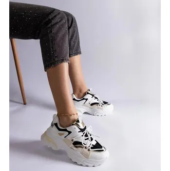 Dámské tenisky Solea Tenisky bílo-černé z ekologické kůže, 39 i240_207157_2:39